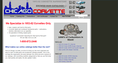 Desktop Screenshot of chicagocorvette.net